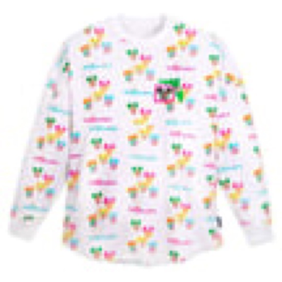 Disney Adult Spirit Jersey- Mickey Mouse Balloons - Picture 3 of 5